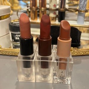 3 kkw matte lipsticks